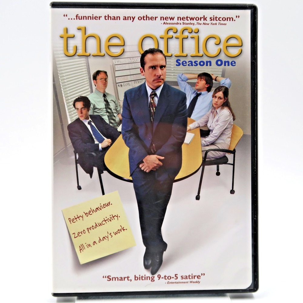The Office Season One DVD 2005 Steve Carell Rainn Wilson John Krasinski Jenna